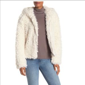 Alex Les Filles Faux Fur Hooded Jacket